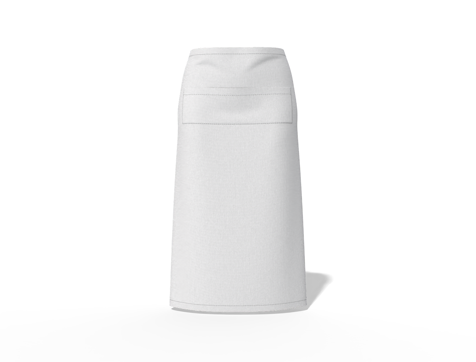 Apron — Rough burlap