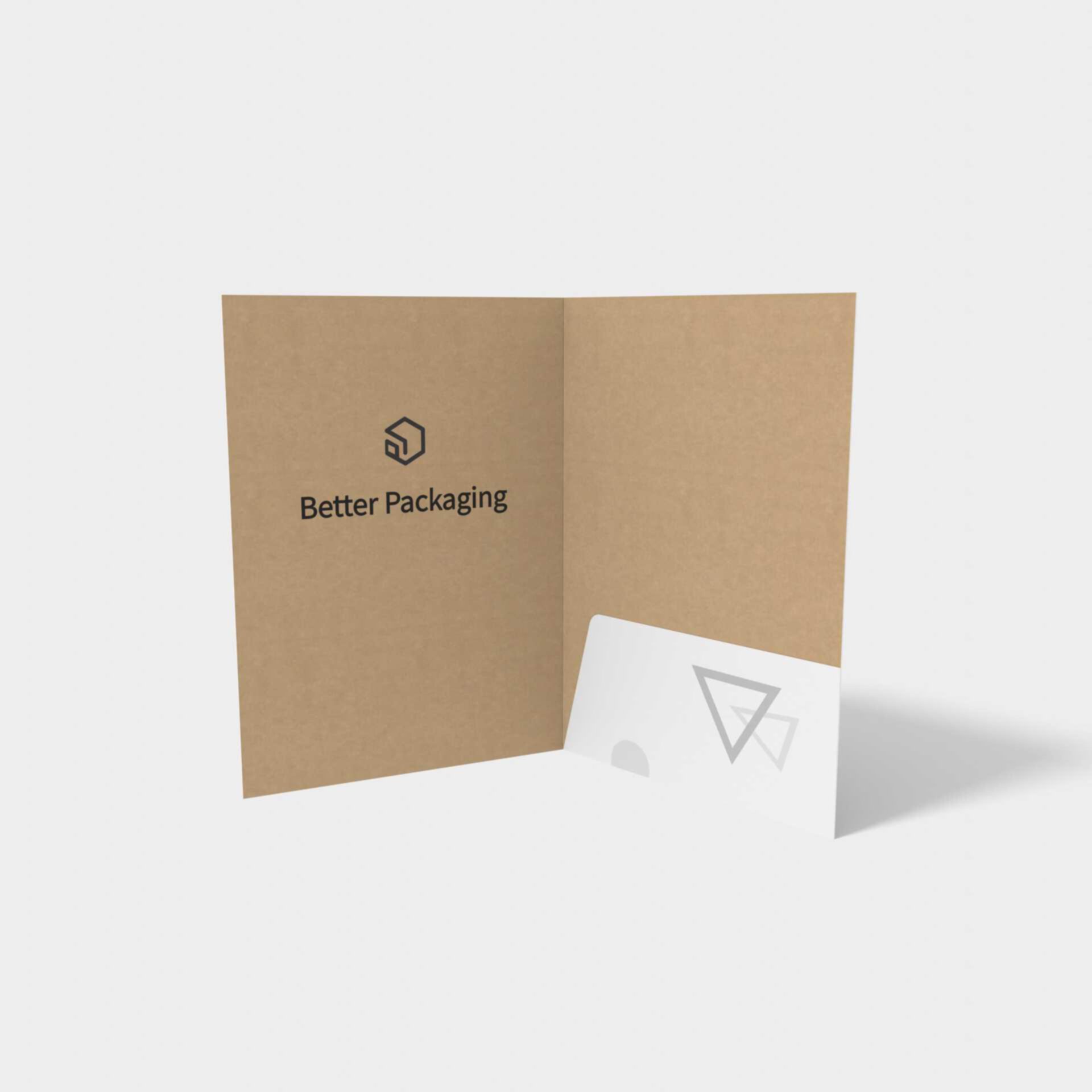 Folder — F-flute corrugated board